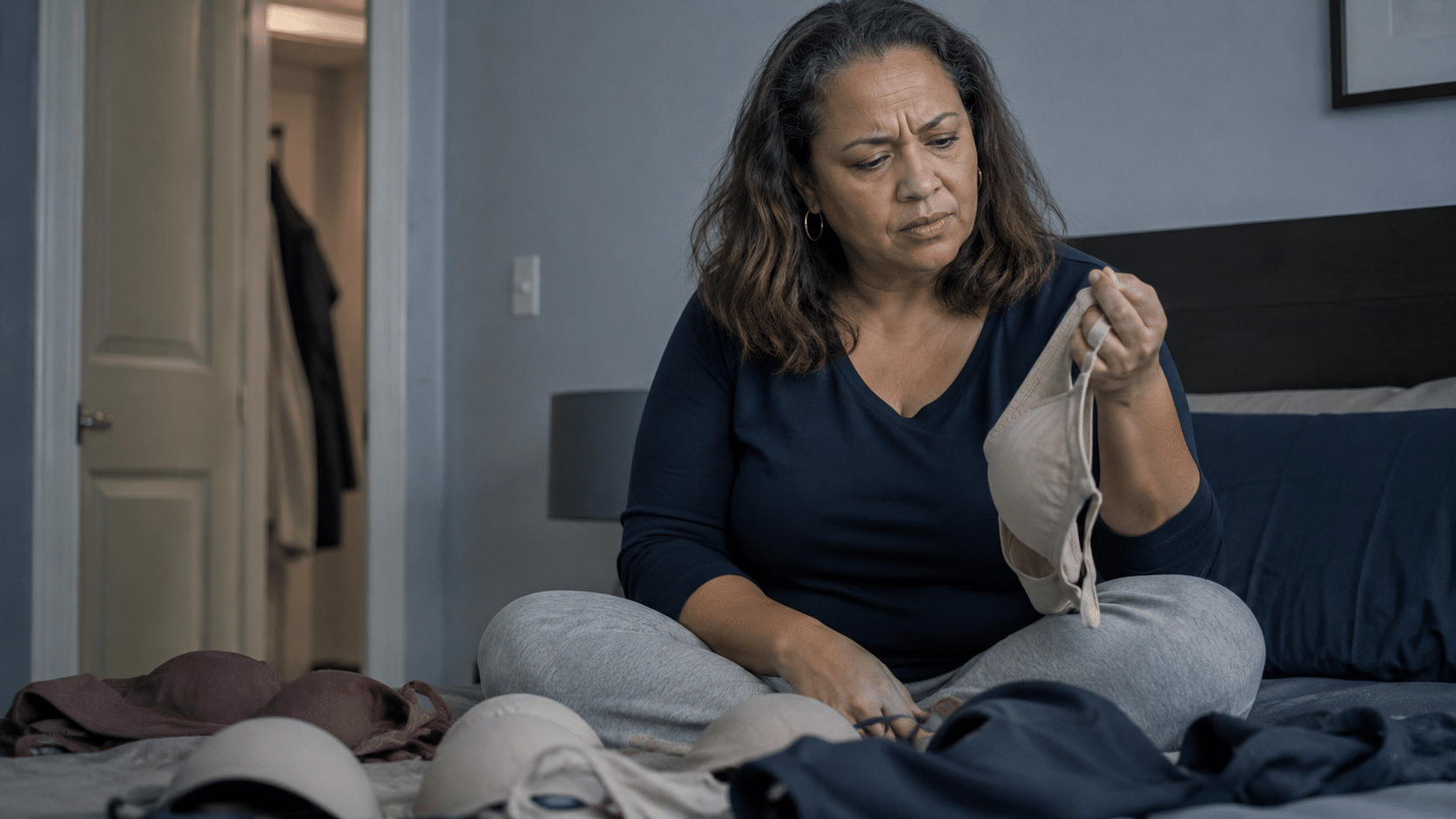 Todos sus brasieres tenían el mismo defecto escondido